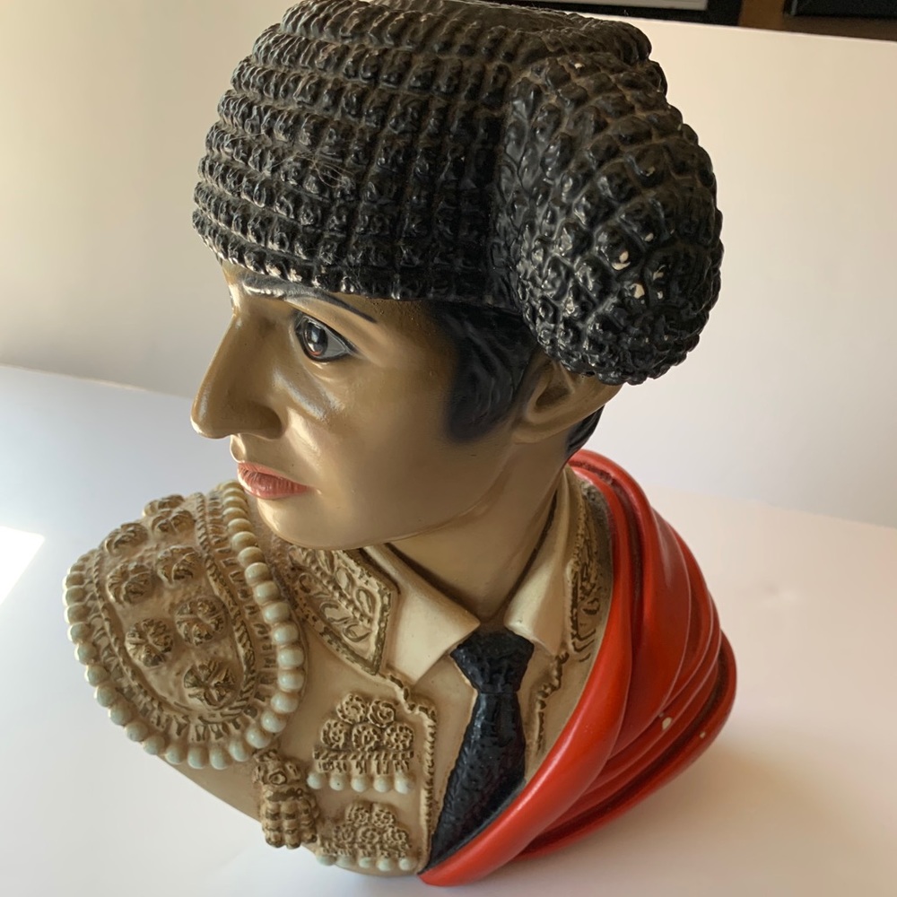 1966 Vintage Spanish Matadore Chalkware -Marwal